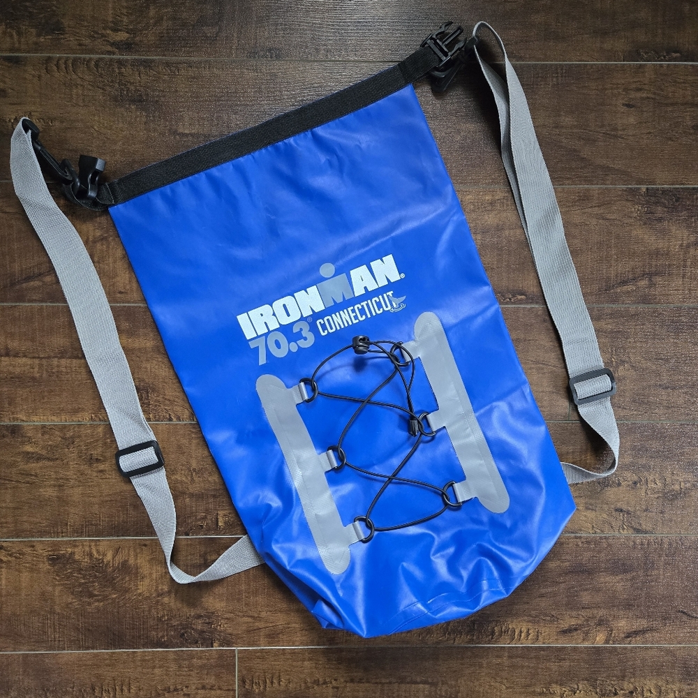 Iron Man 70.3 Connecticut Triathlon Waterproof Dry Bag Blue